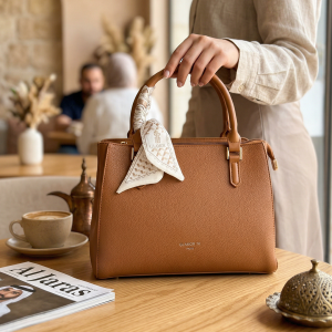 شنطة ستاتي اسود جلد