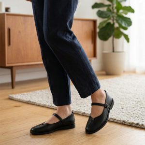 صندل سبور ابيض جلد