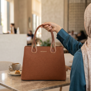 شنطة ستاتي اسود جلد