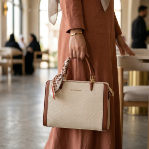 شنطة ستاتي اسود جلد