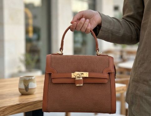 شنطة ستاتي اسود جلد