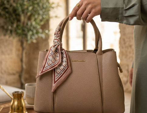 شنطة ستاتي اسود جلد