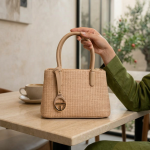 شنطة ستاتي اسود جلد