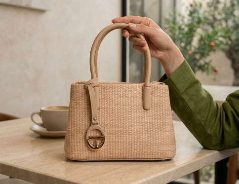 شنطة ستاتي اسود جلد